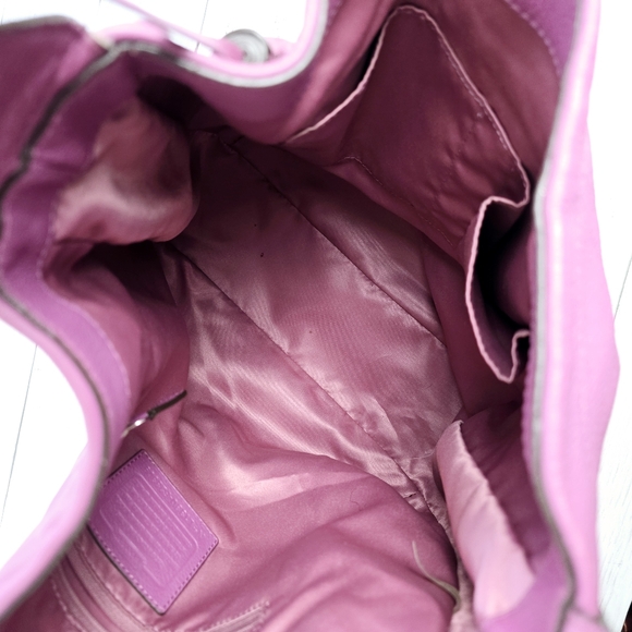 Coach Avery Leather Pebble Hobo Shoulder Purse Bag-Like New! - Picture 9 of 12